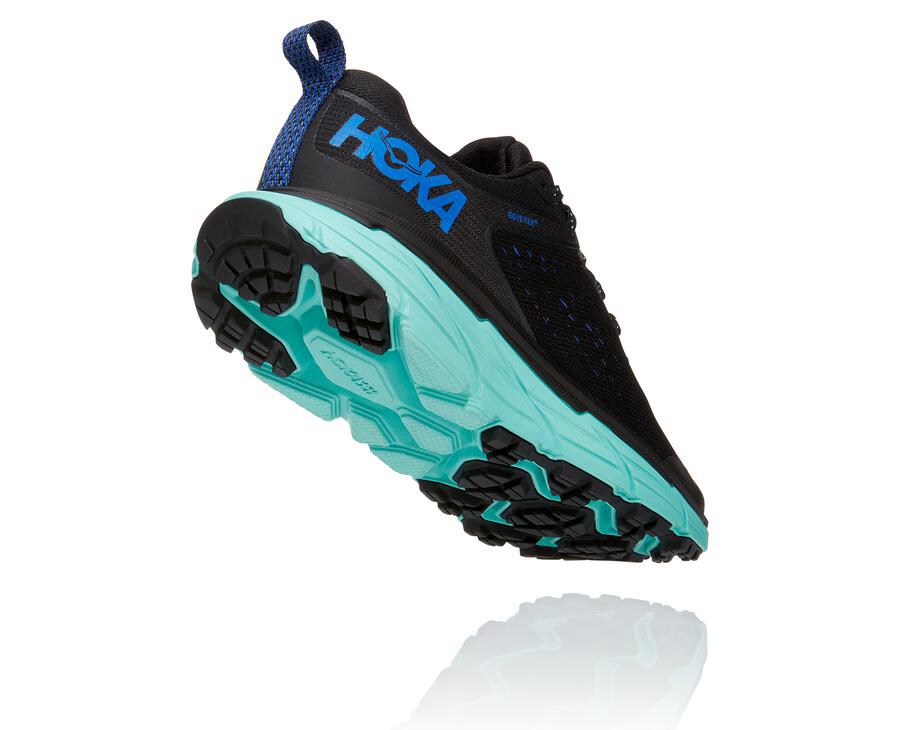 Hoka Australia One One Challenger ATR 6 GORE-TEX - Womens Trail Shoes Black - QMSZK-1823